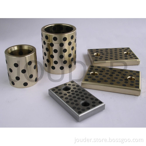 Bronze and Graphite Self-Lubricating Straight Guiding Bushing
